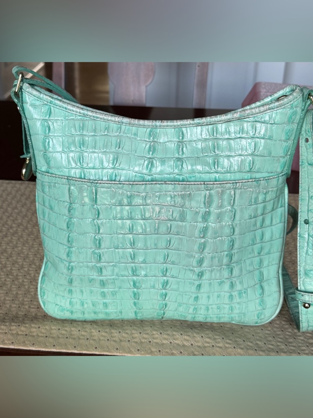 Brahmin Jody “Rare” Sea Glass La Scala - Picture 3 of 15